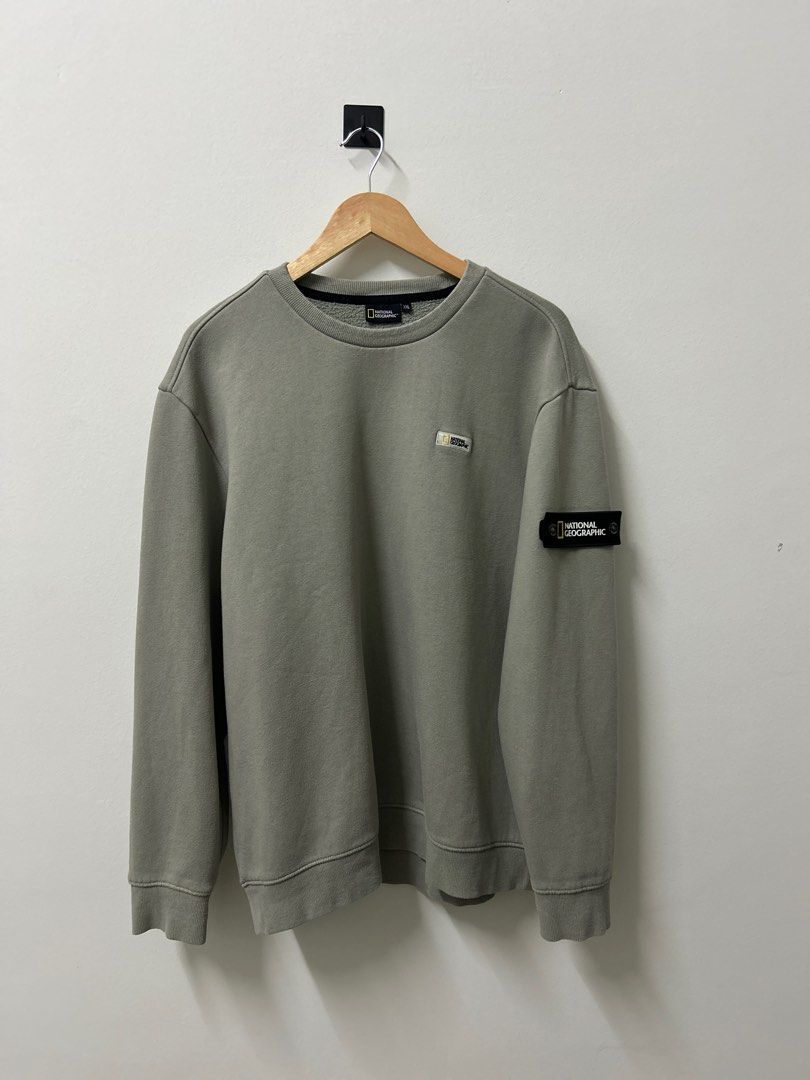 National geographic sweatshirt running man on sale
