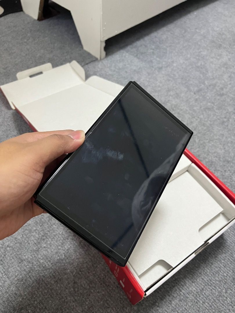 Nintendo Switch OLED with Pro Controller and Games (Category: Nintendo) located in Quezon City. Submitted by kuntiechan (Listing ID 1339649152, Image 3). Description: tem is still available if listing is still up. NINTENDO SWITCH BUNDLE No issues Minimal signs of usage (please see pictures) Package comes with: - Nintendo Switch OLED (tempered glass since bought) - Nintendo Switch Pro Controller - Nintendo Switch Joy-Con - Dock for Nintendo Switch