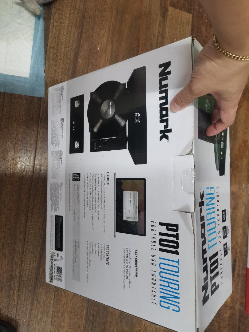 Numark pt01 touring (Category: Portable Audio Accessories) located in Manila. Submitted by mykelpogi (Listing ID 1339580514, Image 2). Description: Brandnew mjo panget ln box.