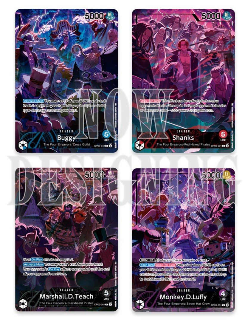 One Piece Card Game English Exclusive 2nd Anniversary Set