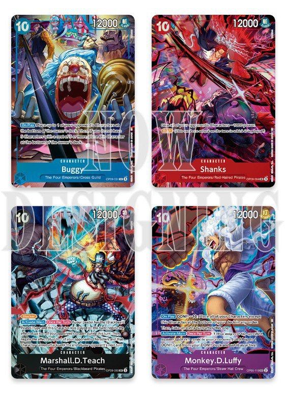 One Piece Card Game English Exclusive 2nd Anniversary Set
