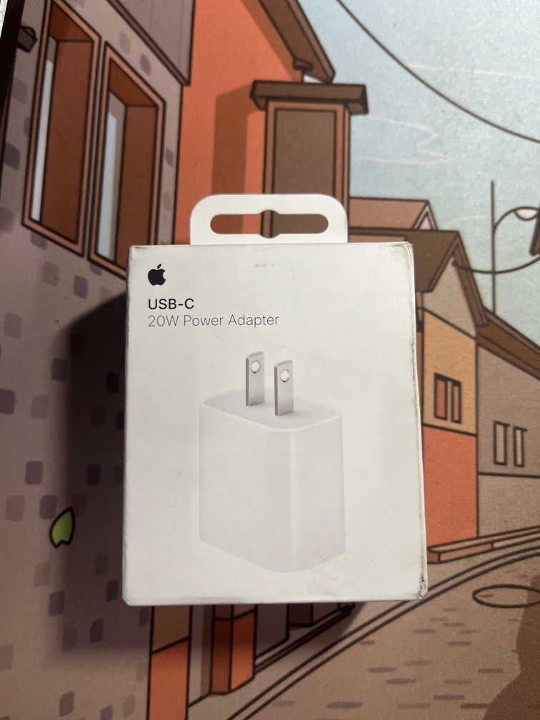 Apple (original) USB-C 20w Power Adapter (Category: Chargers & Cables) located in Manila. Submitted by audknee (Listing ID 1339678827, Image 1). Description: 10 PCs AVAILABLE Original/Authentic (Apple) USB-C 20W Power Adapter MOP: GCash MOD: JNT, GGX, SDD* | Buyer will shoulder shipping fee *Depending on availability.