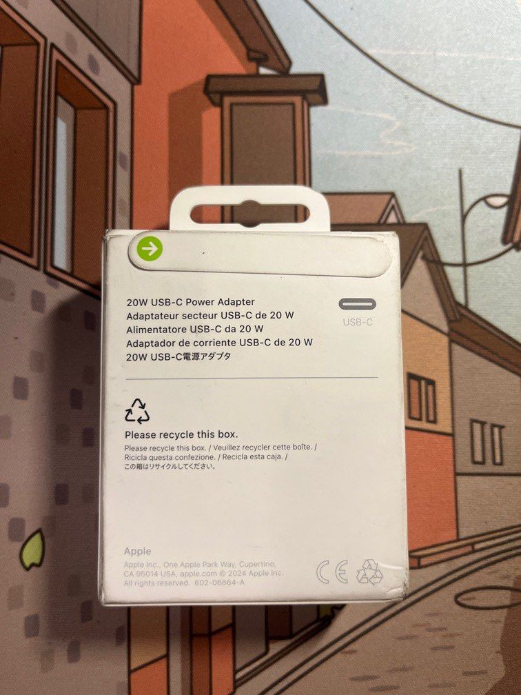 Apple (original) USB-C 20w Power Adapter (Category: Chargers & Cables) located in Manila. Submitted by audknee (Listing ID 1339678827, Image 2). Description: 10 PCs AVAILABLE Original/Authentic (Apple) USB-C 20W Power Adapter MOP: GCash MOD: JNT, GGX, SDD* | Buyer will shoulder shipping fee *Depending on availability.