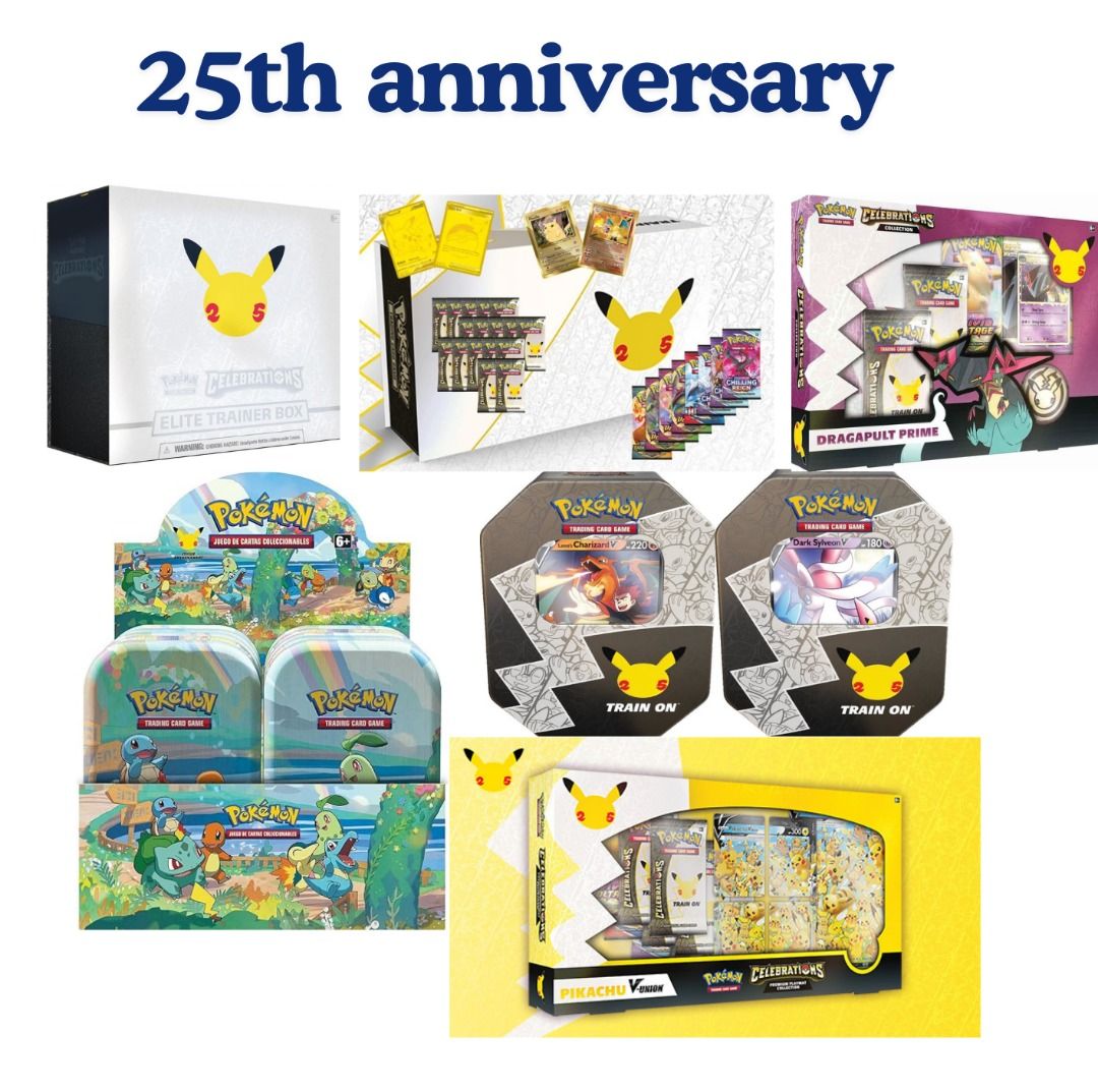 ️T-ELEGRAM @kliveaw ️Pokemon 25th Anniversary celebrations etb elite ...