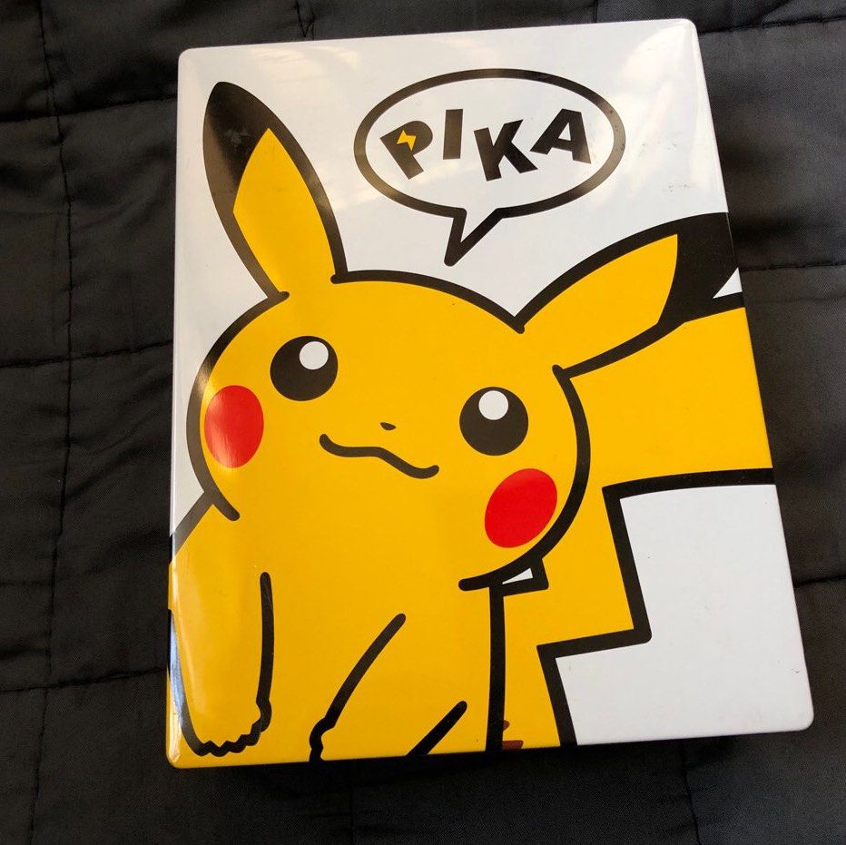 Pokemon center empty tin can conta (pikachu) (Category: Food Organization & Storage) located in Davao. Submitted by jmcare (Listing ID 1339700884, Image 1). Description: .