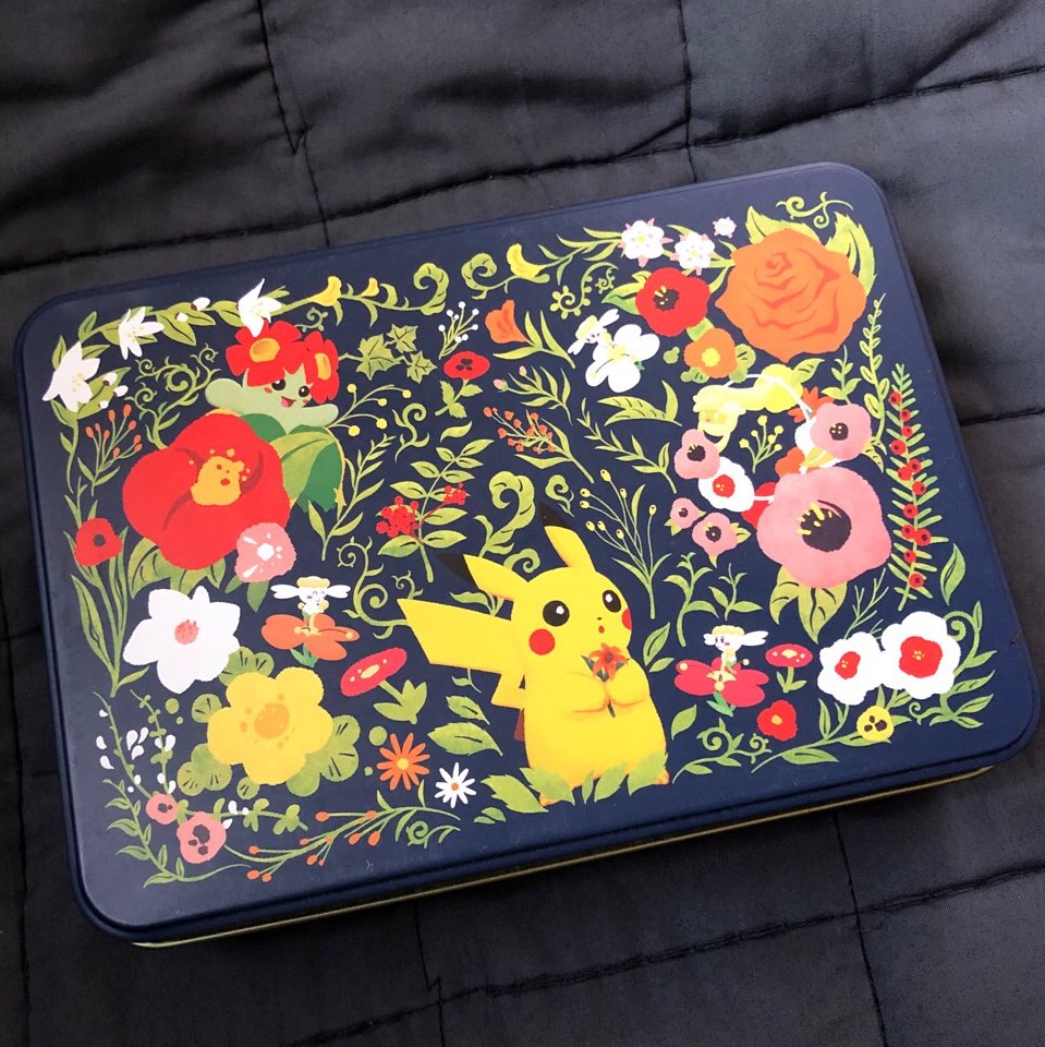 Pokemon center empty tin can container ( flower pikachu), Furniture ...