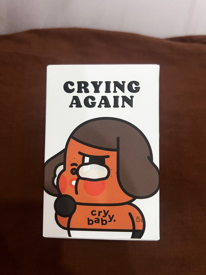 Pop Mart Crying Again Blind box (Category: Designer & Blind Box Toys) located in Bulacan. Submitted by Padmeph (Listing ID 1339622720, Image 1). Description: Brandnew unopened .