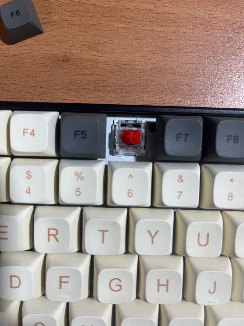 Royale Kludge 100 + PBT XDA key caps (Category: Computer Keyboard) located in Manila. Submitted by _jelow (Listing ID 1339589150, Image 3). Description: Royal Kludge RK100 Mechanical Keyboard RGB Hot-swappable 2.4G Wireless / Bluetooth / Wired 100 Keys USED FOR 2 weeks, (di nagagamit) GOOD AS NEW Lubed stock switches(red) + Shimmer keycaps PBT XDA Profle + stock keycaps :try ko hanapin yung box nya Negotiable (slight) Pwede meet up or delivery co