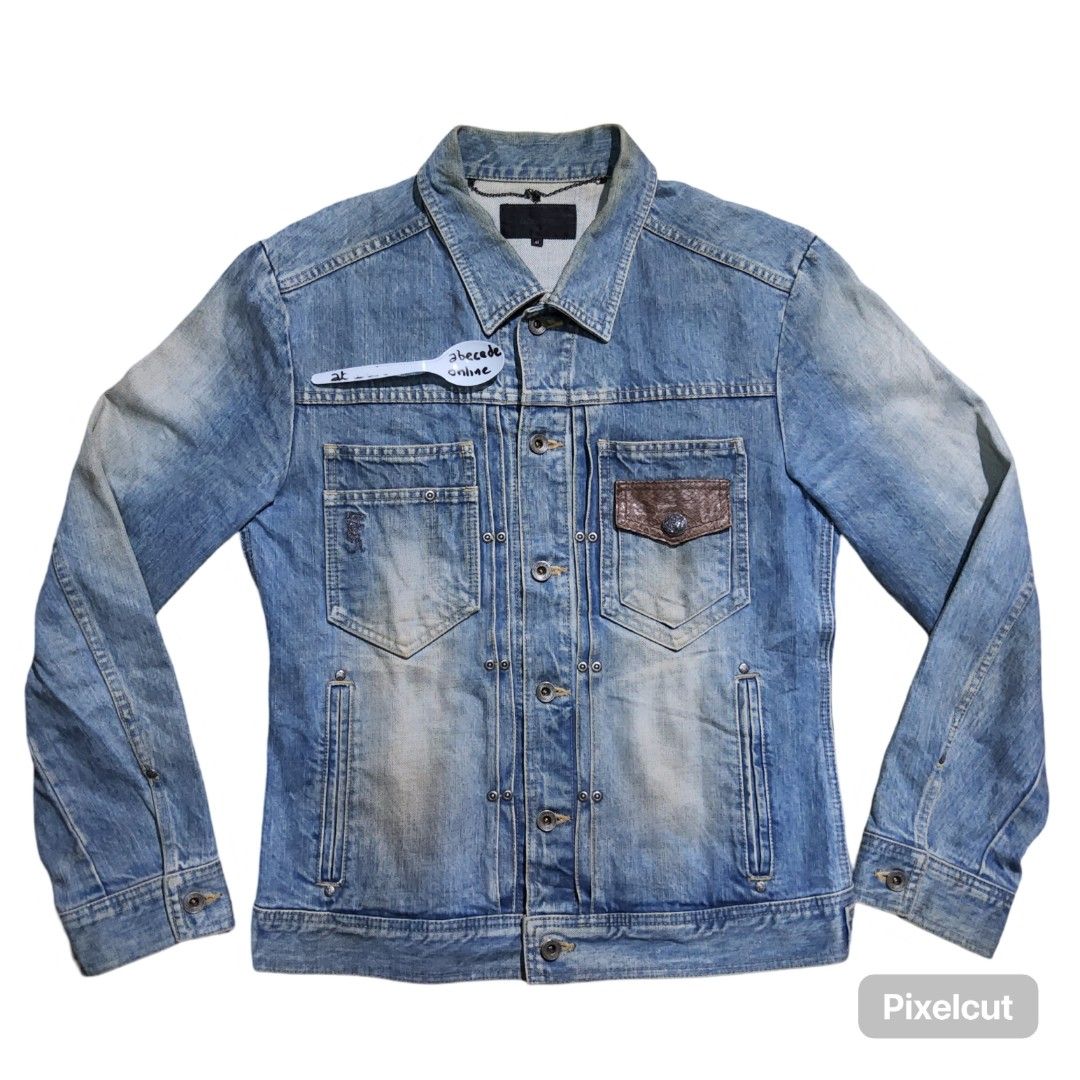 国産デニム・日本製デニム デニムスーツ「SASHIKO」 SCHORL coating denim