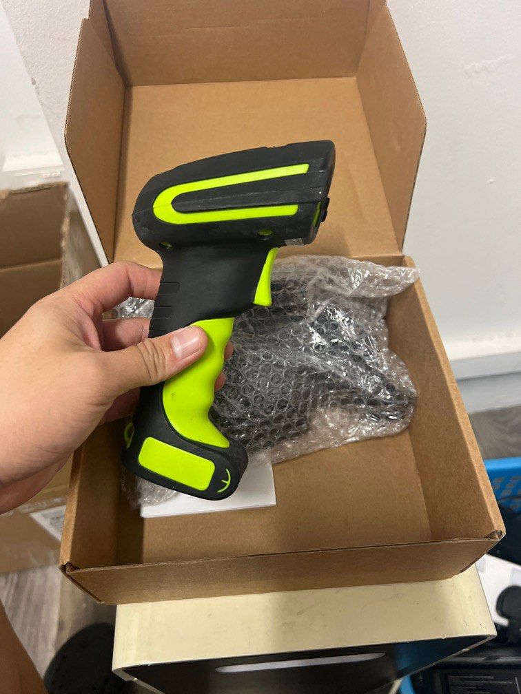 Symcode Barcode Scanner (Category: Computer Parts) located in Singapore. Submitted by warehouseclearencesales (Listing ID 1339652736, Image 1). Description: Symcode Bluetooth barcode scanner Comes with wireless charging dock.