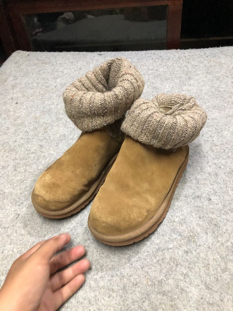 UGG Cambridge Chestnut Sheepskin Boots Womens Size US5 Japan 22cm Women s Fashion Footwear Boots on Carousell