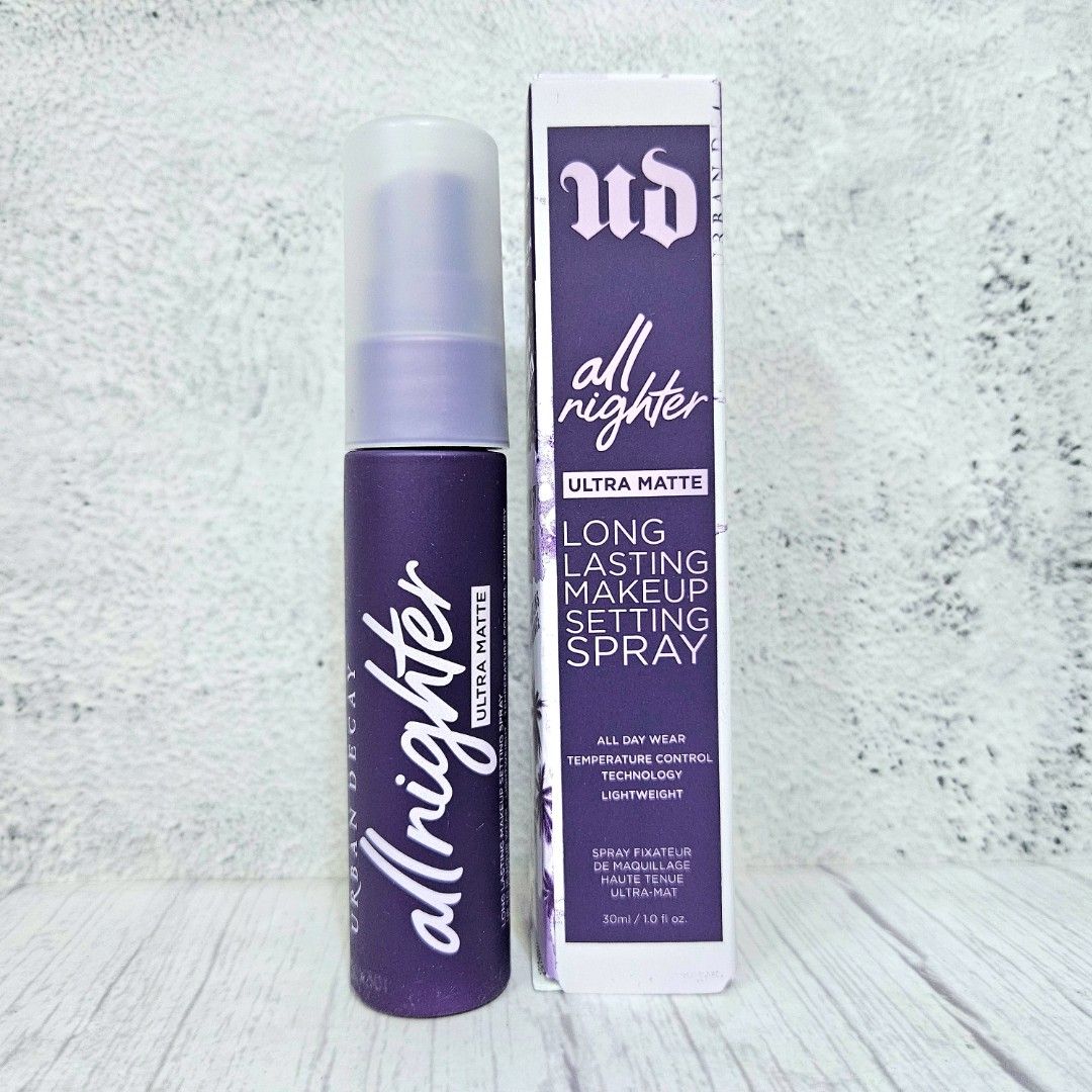 Urban Decay All Nighter Setting Spray 30ml (Category: Makeup) located in Manila. Submitted by arianne0828 (Listing ID 1309266263, Image 2). Description: brand new Urban decay all nighter Spray 30ml pickup : Binondo Manila fb : hotfindsmanila.