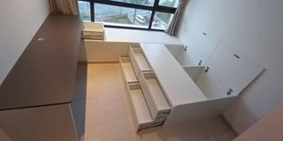 Window bay super single size bed +window bay table can make any size