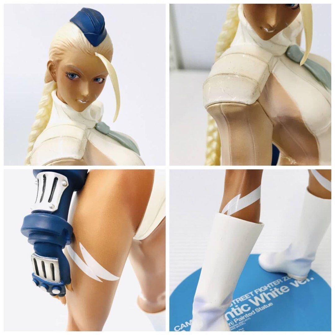 海洋堂 Kaiyodo Street Fighter Zero/Alpha 3, Sexy Busty CAMMY 1/6 scale figure  (White version)
