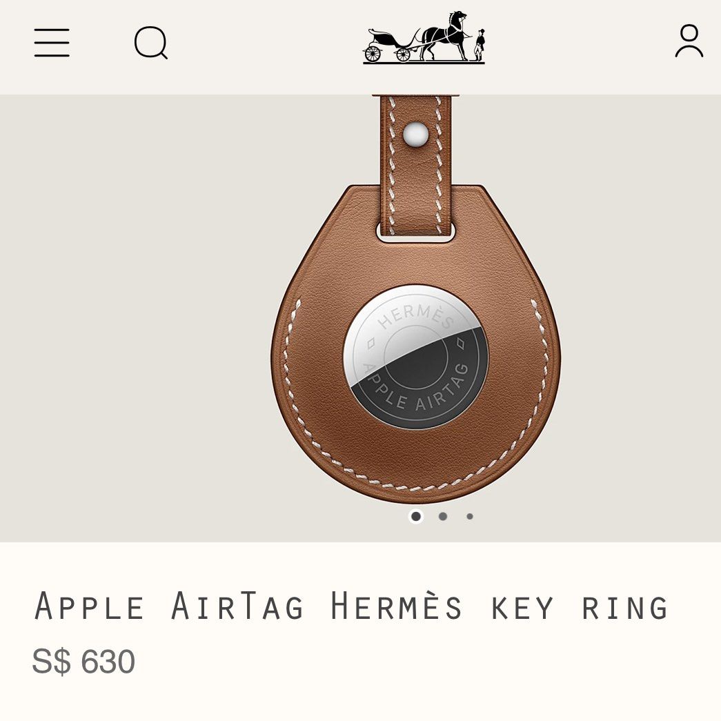 小物 Hermes AirTag Key Ring Rose Sakura 小物 Hermes AirTag Key Ring Rose Sakura 小物 Hermes AirTag Key