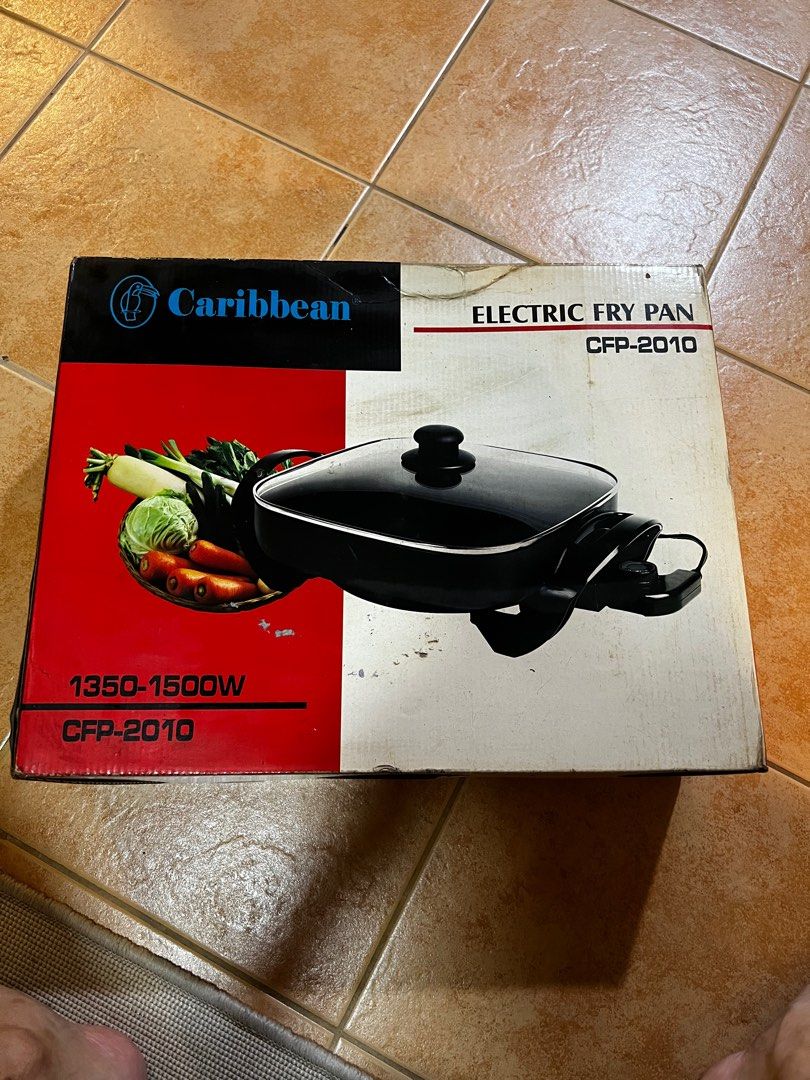 Caribbean Electric Fry Pan (CFO-2010) (Category: Fryers) located in Taguig. Submitted by marcomang17 (Listing ID 1344495536, Image 2). Description: - Delivery only. Online payment.