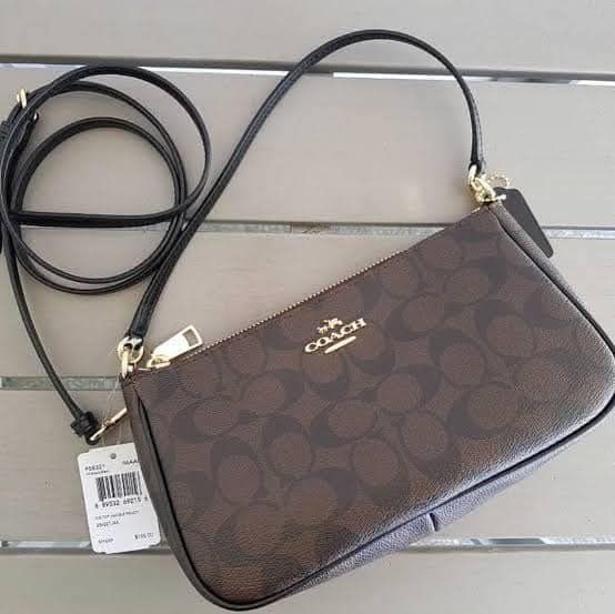 Coach Messico Top Handle In Signature Canvas, Women's Fashion, Bags ...