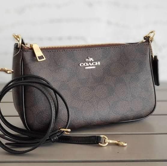 Coach Messico Top Handle In Signature Canvas, Women's Fashion, Bags ...