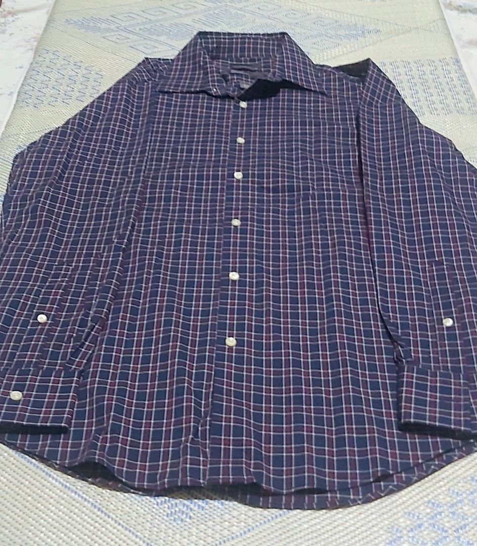 Covington Longsleeves Checkered (Category: Tshirts & Polo Shirts ) located in Quezon City. Submitted by SecretFlutePlayer (Listing ID 1344524044, Image 2). Description: Covington Longsleeves Checkered Long Sleeves from USA, brought by my mother fot my brother last March 2020 but was not used since it was pandemic and switch to WFH. Label Meausrement: US Size 15 and 1/2 Chest 22 inch Length 31 inch Shoulder 19 inch Measurements taken by actual tap