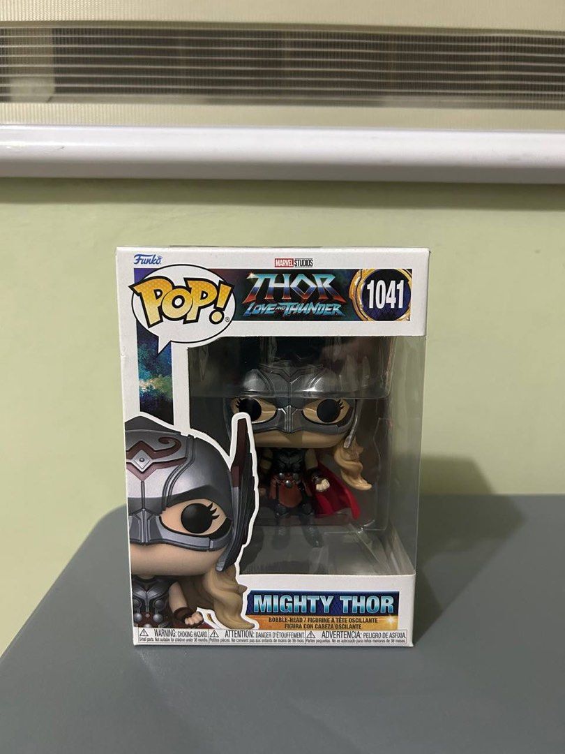 Funko Pop: Mighty Thor (Thor Love and Thunder) 1041 (Category: Designer & Blind Box Toys) located in Paranaque City. Submitted by torishop.ph (Listing ID 1344476533, Image 1). Description: Rfs: decluttering.