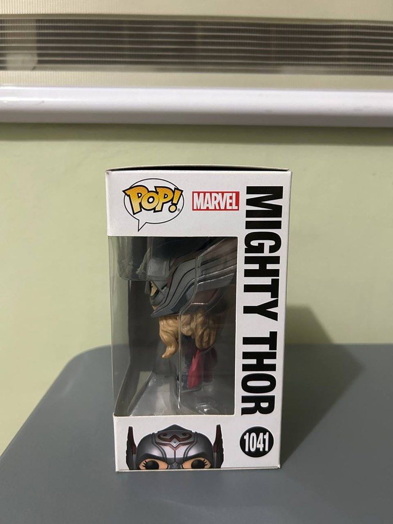 Funko Pop: Mighty Thor (Thor Love and Thunder) 1041 (Category: Designer & Blind Box Toys) located in Paranaque City. Submitted by torishop.ph (Listing ID 1344476533, Image 3). Description: Rfs: decluttering.