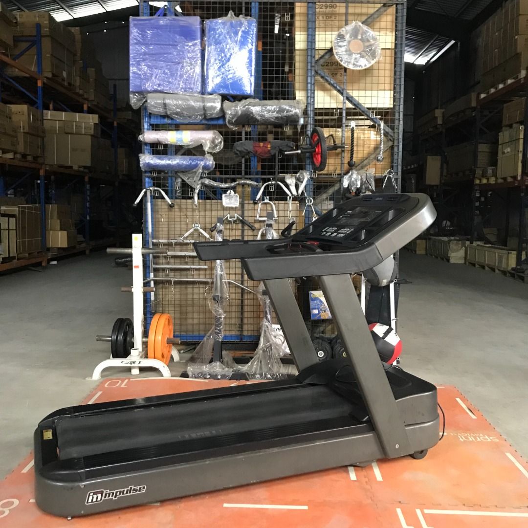 Impulse Used Commercial Treadmill Running Lari Gym Equipment, Sports ...