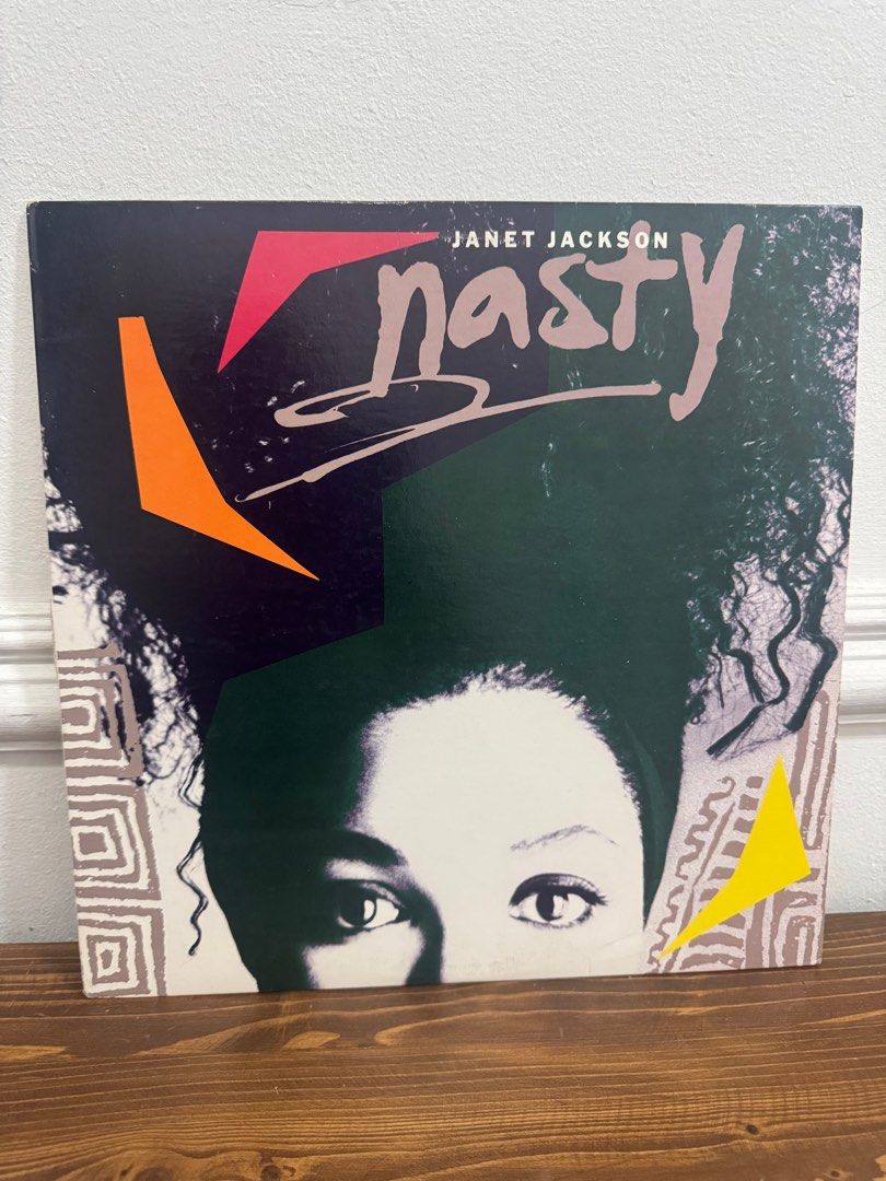 JANET JACKSON ‘NASTY’ (Category: Vinyls) located in Cainta. Submitted by e.collections (Listing ID 1344610523, Image 1). Description: Janet Jackson ‘Nasty’ 12-inch vinyl single Disc condition: near mint Sleeve condition: excellent.