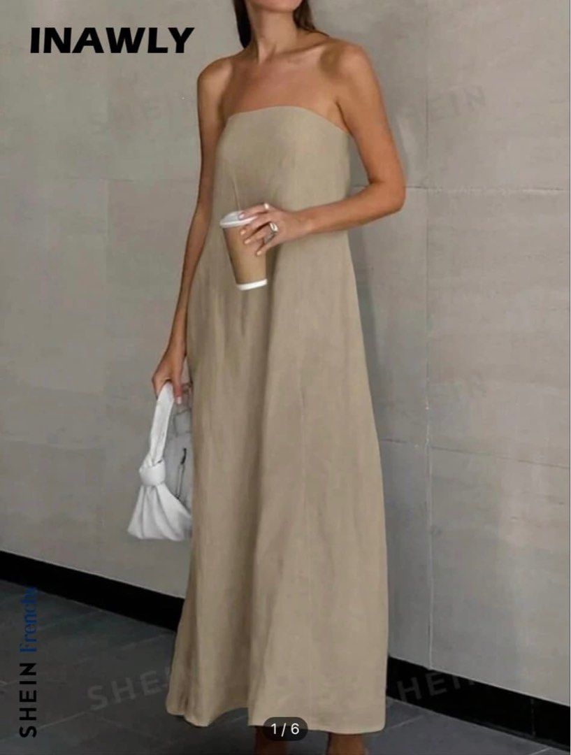 Maxi Tank Dress (Category: Dresses) located in Las Pinas. Submitted by shopstop_declutter (Listing ID 1344588815, Image 1). Description: ❀never worn ❀size: small ❀rfs: too small ❀can provide more pics if needed ❀mop:bank transfer or gcash.