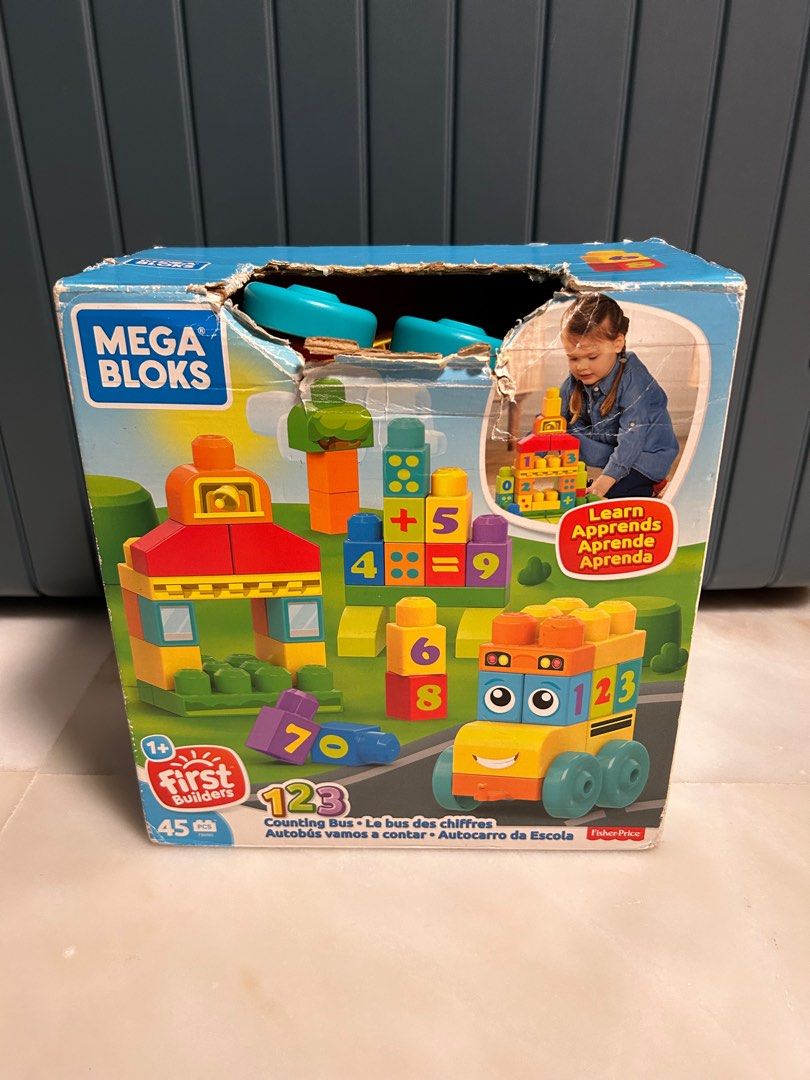 Mega bloks 123 counting bus cheap
