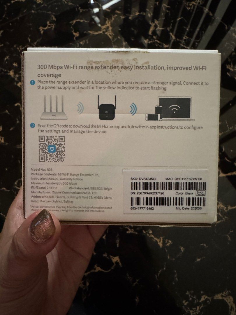 Mi Wi-Fi Range Extender (Category: Networking) located in Quezon City. Submitted by poleng08 (Listing ID 1344476944, Image 3). Description: Ready to ship 📍Quezon City.