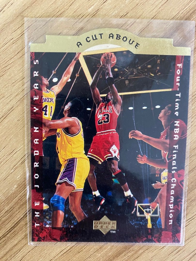 Michael Jordan - A cut above NBA card series (Category: Raw Singles) located in Quezon City. Submitted by stivmoorers12 (Listing ID 1344594393, Image 3). Description: Upper Deck “A cut above” edition - 4 time NBA Champion (CA8) - 2-time All Star MVP (CA6) .