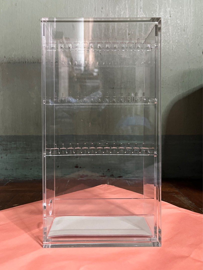 MUJI Acrylic Case BRAND NEW (Category: Home Improvement Tools & Accessories) located in Quezon City. Submitted by phenlene (Listing ID 1344498537, Image 2). Description: MUJI Acrylic Case for Jewelry - BRAND NEW - pull out rack - high quality acrylic.