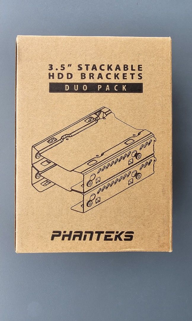 Phanteks 3.5'' stackable hdd brackets, Computers & Tech, Parts ...
