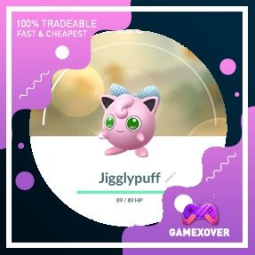 Pokémon Go - Shiny Ribbon Jigglypuff - 80K Stardust✨Read ...