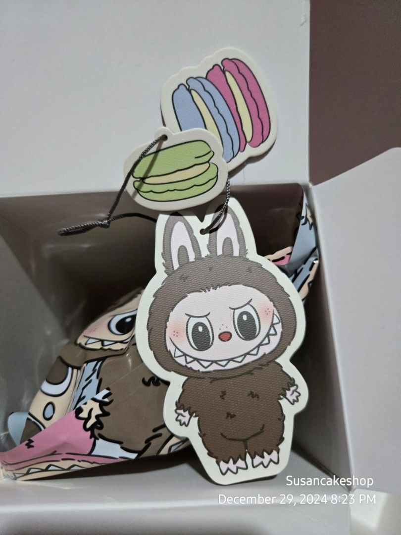 Coconut Meat Pop Mart X The Monsters Exciting Macaron Series