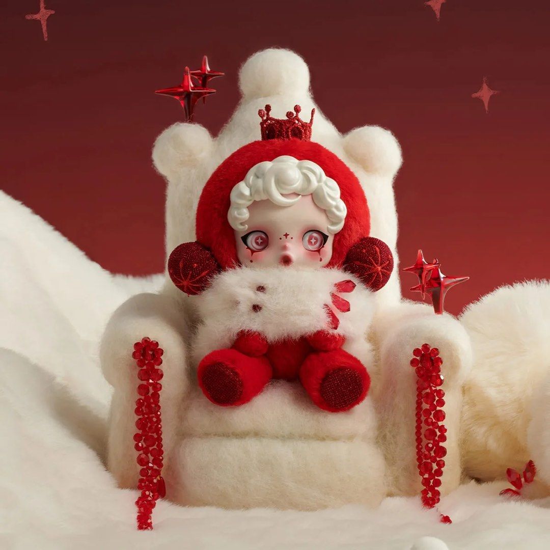 Skullpanda Symphony of Wishes（シークレット） Original Popmart Skull Panda Winter Symphony REPLICA of