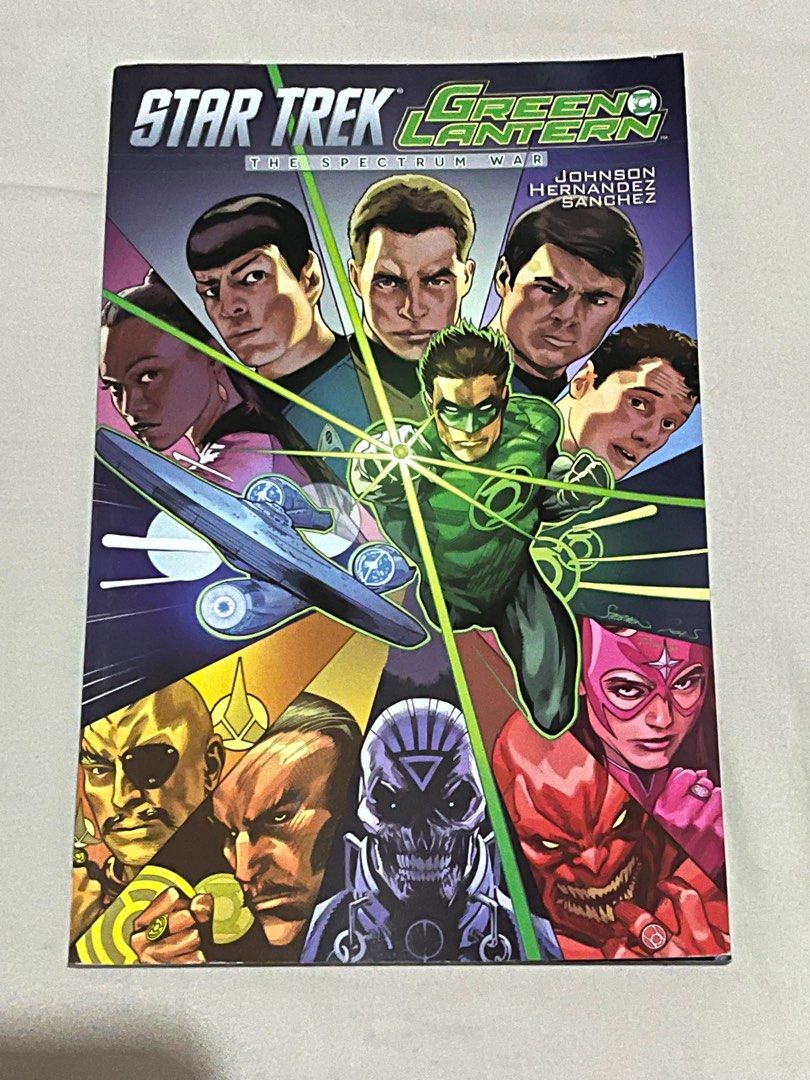Star Trek Green Lantern The Spectrum War, Hobbies & Toys, Books ...