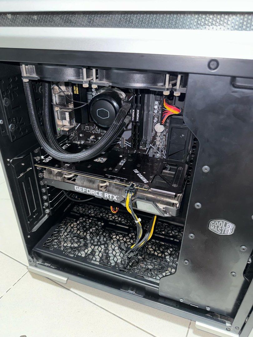 SYSTEM UNIT - RTX 3060TI TUF - COOLER MASTER SL600M (Category: Desktops) located in Caloocan City. Submitted by batowski (Listing ID 1344585055, Image 2). Description: Nasa 3rd pic na po yung details. Ginagamit lang for rendering 1080p videos and photos. Other than that wala na. Dota lang yung game na nilaro ko sa PC. With free AsusVX279 na.