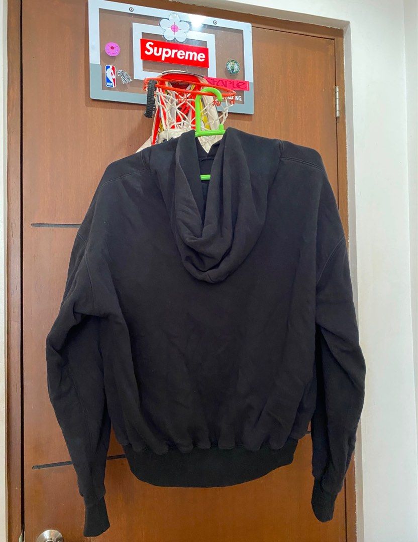 Yeezy Gap Hoodie (Category: Coats, Jackets and Outerwear) located in Las Pinas. Submitted by garms (Listing ID 1344564787, Image 2). Description: Yeezy Gap Hoodie Black Size XL For sale or For Trade Used a couple of times Heavy like a comforter and super comfy Slightly Negotiable .