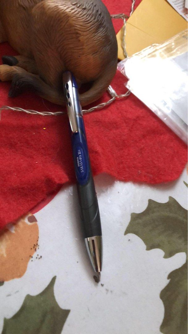 Zebra Sarasa Dry X30 (blue ink) (Category: Craft Supplies & Tools) located in Quezon City. Submitted by deamyclutter (Listing ID 1344445213, Image 1). Description: Brand New - Smoothness of a gel with no smears and smudges - Fast-drying ink - Great for the left-handed - Perfect for both everyday writing and creative expression - Soft-grip construction for writer-friendly tactile feel.