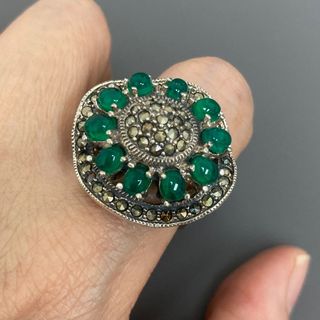 香港二手金銀店搜回 90年代黃鐵礦純銀925介男女同款64215239555074110