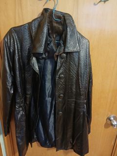 男裝 皮衣 黑色 外套 = Leather jacket for Men / not Armani / Puma64244271820033110