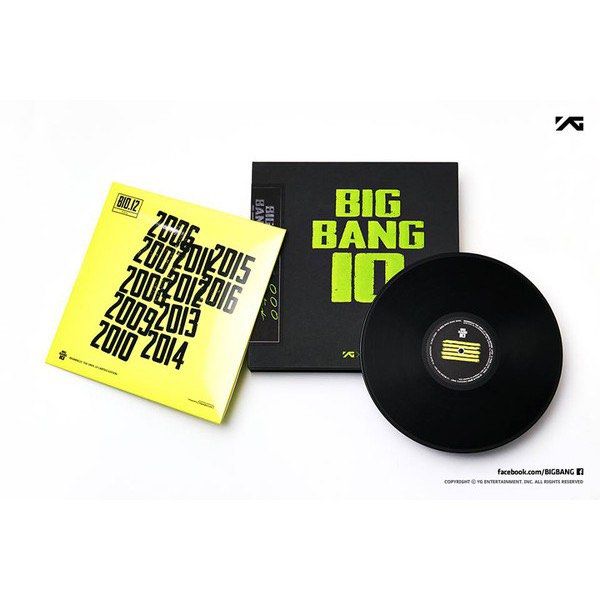 5,000 Limited Edition 'BIGBANG10 THE VINYL LP : LIMITED