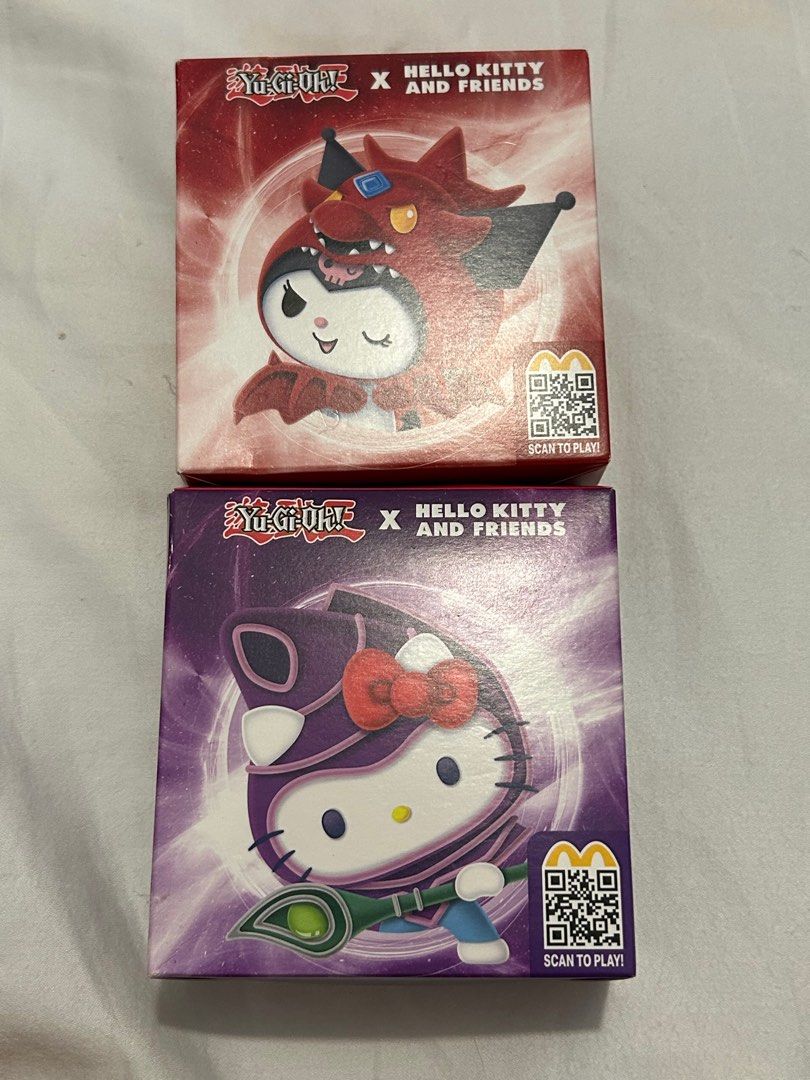 BNIB Sanrio x Happy Meal Yu-Gi-Oh x Hello Kitty and Friends Plush ...