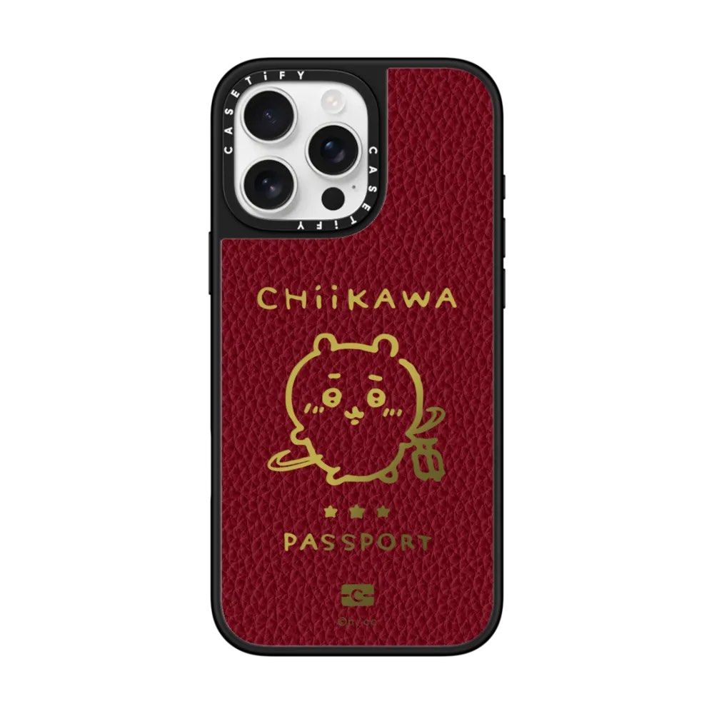 Casetify iphone 手機殼16 pro max Chiikawa passport 手機套