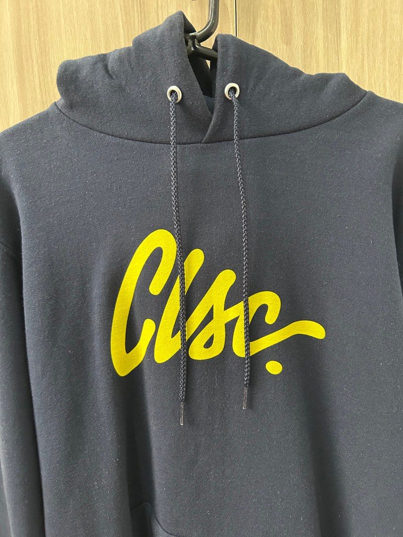 Champion Hoodie (CLSC Collab) (Category: Coats, Jackets and Outerwear) located in Quezon City. Submitted by argomda (Listing ID 1344678615, Image 2). Description: Selling my authentic CLSC x Champion collab hoodie. Absolutely authentic or money back. Excellent piece. Selling low to declutter. 9/10 condition. Used only twice Size small mens 25.5” length 19” width 26” sleeve length LOCATION: Scout Chuatoco, QC.