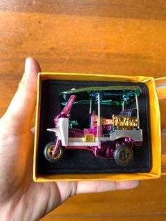 Classic Tuk Tuk Taxi Car Model in Thailand