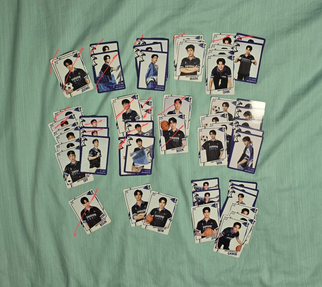 Gmmtv Starlympic 2024 Random Card, 興趣及遊戲, 收藏品及
