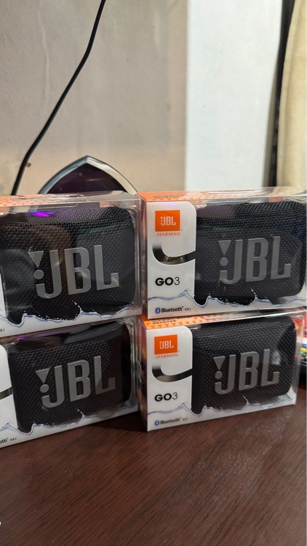 Jbl Go 3 (Category: Soundbars, Speakers & Amplifiers) located in Taguig. Submitted by justineofalltrades (Listing ID 1344667994, Image 1). Description: Hello mga suki! Jbl Go 3 for only 1499php Loc: Taguig City.