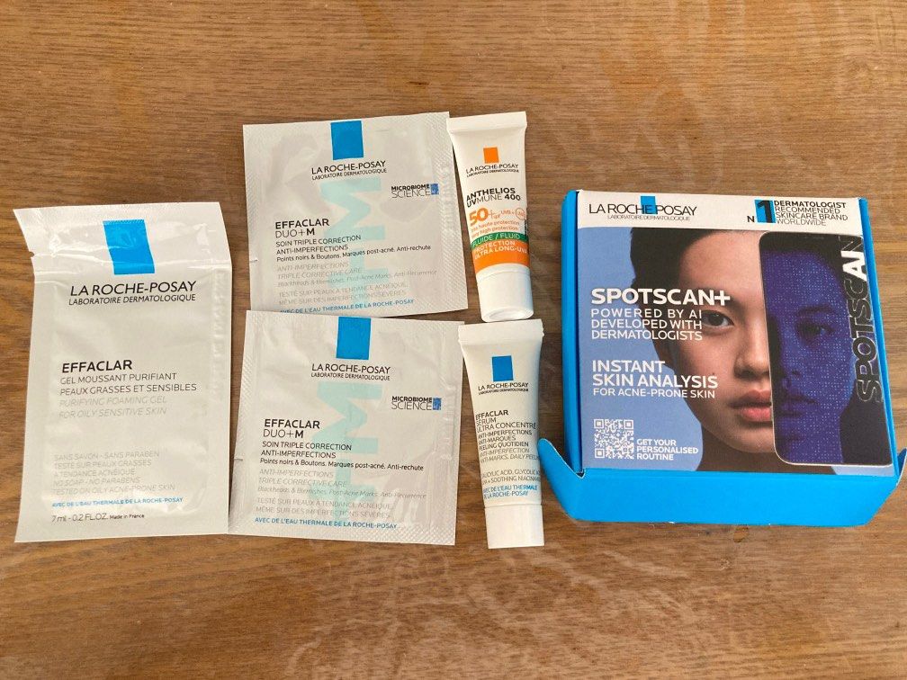 La Roche Posay Anti Acne Skincare Sample Trial Kit, Beauty & Personal ...